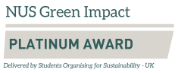 Green Impact Platinum Award logo